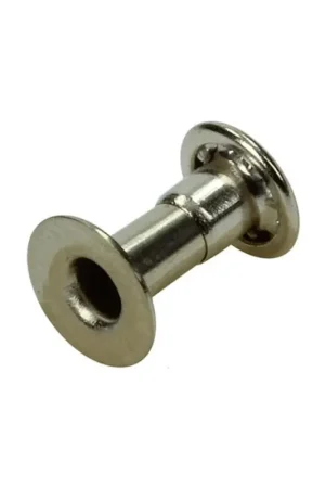 Beperkte Voorraad Mack Messing Vernikkelde Klinknagels 10 stuks 3,3 x 9 mm